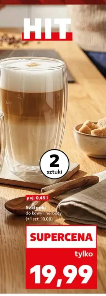 Szklanki do kawy i herbaty 2-pak 0,45 l