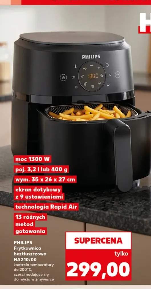 Frytkownica beztłuszczowa Philips NA210/00