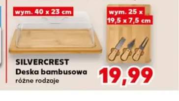 Deska bambusowa z pokrywą Silvercrest +1 wariant