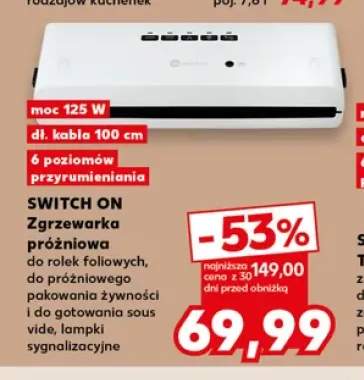 Zgrzewarka próżniowa Switch On