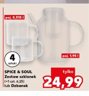 Zestaw szklanek Spice & Soul +1 wariant