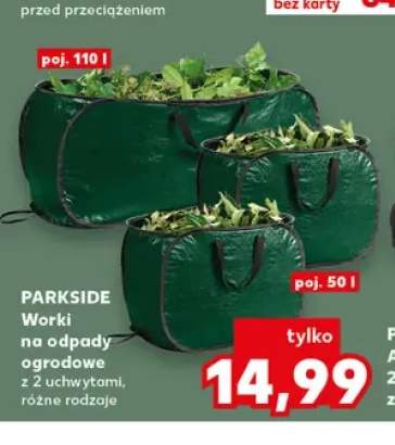 Worki na odpady ogrodowe Parkside