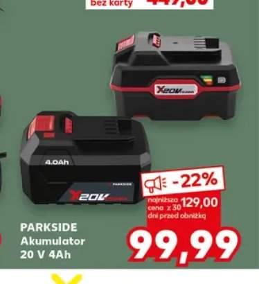 Akumulator Parkside 20V 4Ah