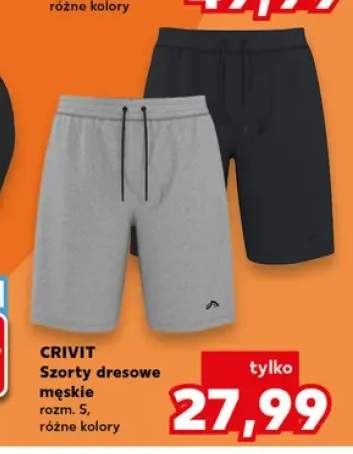 Szorty dresowe męskie CRIVIT