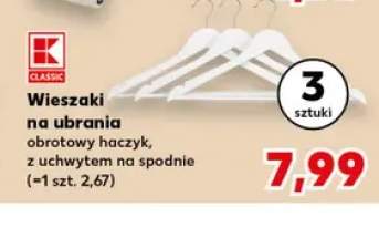 Wieszaki na ubrania K-Classic 3-pak