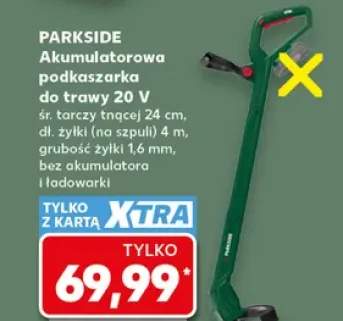 Akumulatorowa podkaszarka do trawy Parkside