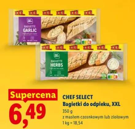 bagietka z masłem czosnkowym