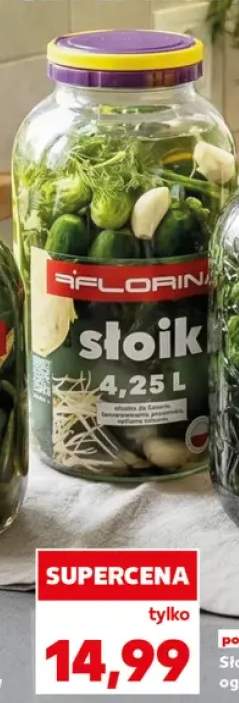 Słoik do ogórków Florina 4,25 l