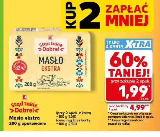 Masło ekstra Stąd takie dobre!