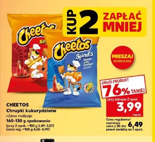 Chrupki kukurydziane Cheetos