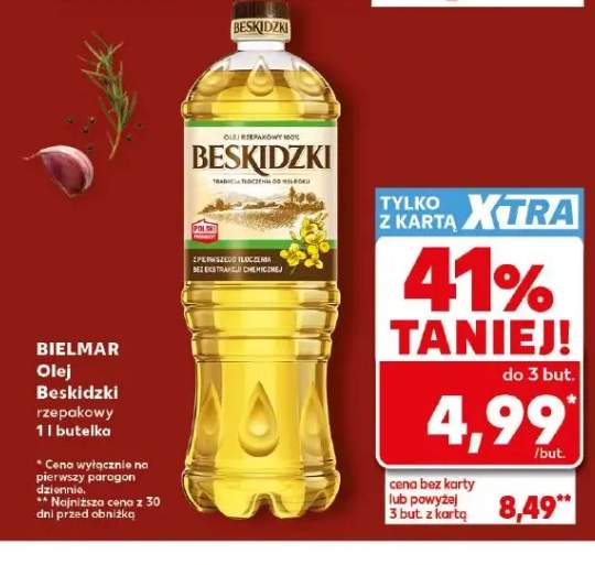 Olej rzepakowy Beskidzki