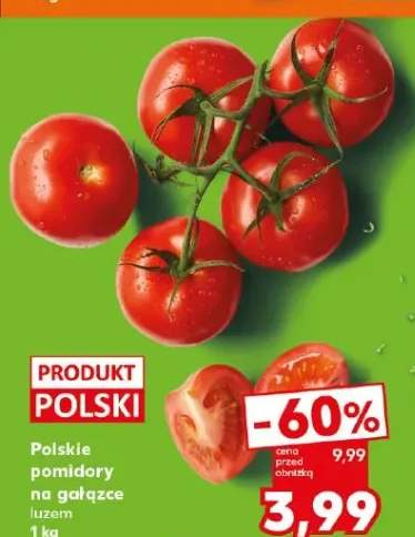 Pomidory na gałązce polskie