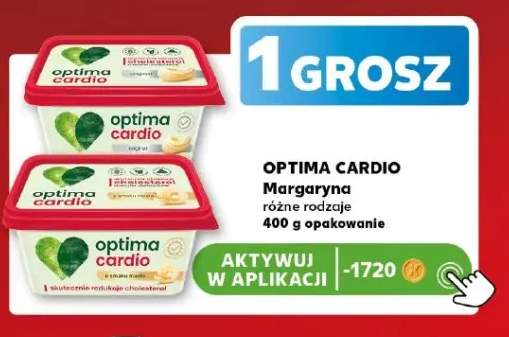 Margaryna Optima Cardio original +1 wariant