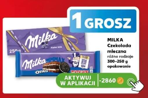 Czekolada mleczna Milka Alpine Milk +1 wariant