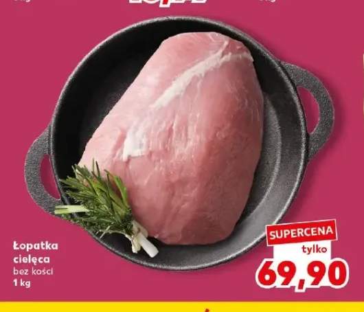 Łopatka cielęca bez kości
