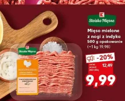 Mięso mielone z nogi z indyka