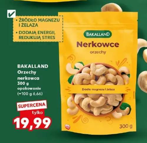 Orzechy nerkowca Bakalland