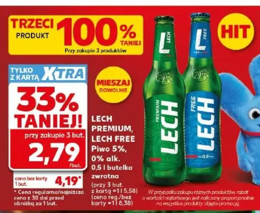 Piwo Lech Premium +1 wariant