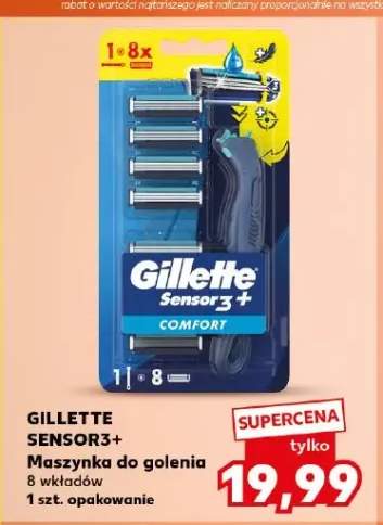 Maszynka do golenia Gillette Sensor3+ Comfort