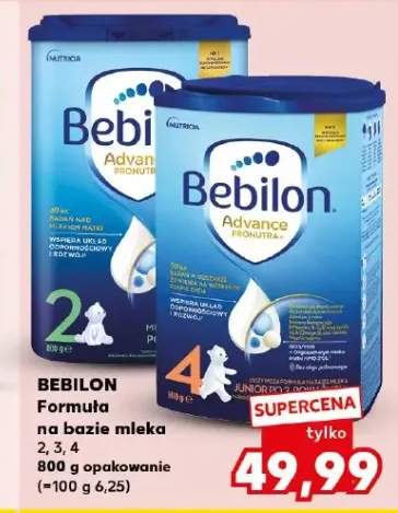 Mleko modyfikowane Bebilon Advance 2 +2 warianty
