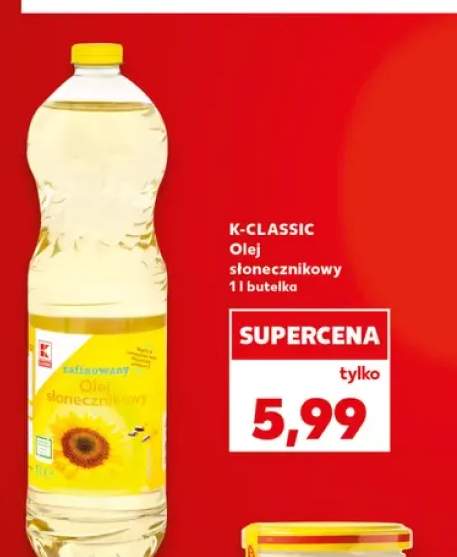 Olej słonecznikowy K-Classic