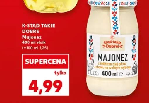 Majonez K-Stąd Takie Dobre
