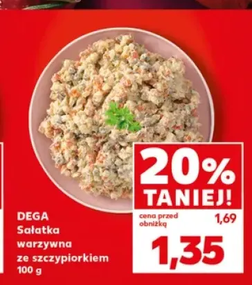 Sałatka warzywna ze szczypiorkiem Dega