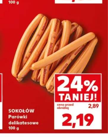 Parówki Delikatesowe Sokołów