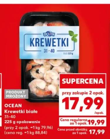 Krewetki białe Ocean