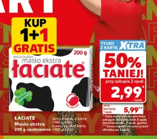 Masło ekstra Łaciate