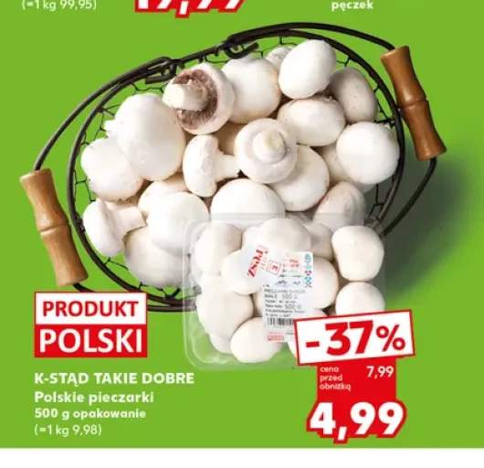 Pieczarki polskie K-Stąd Takie Dobre