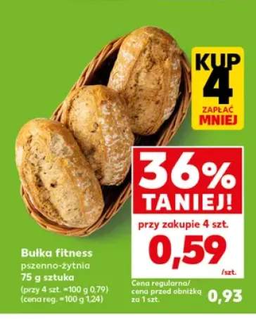 Bułka fitness pszenno-żytnia