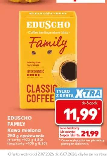 Kawa mielona Eduscho Family