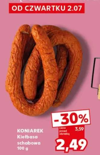 Kiełbasa schabowa Koniarek