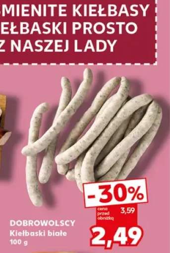 Kiełbaski białe Dobrowolscy