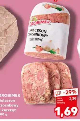 Salceson czosnkowy z kurcząt Drobimex