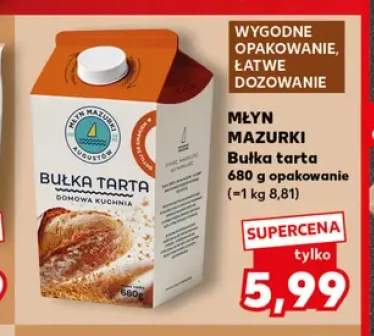 Bułka tarta Młyn Mazurki