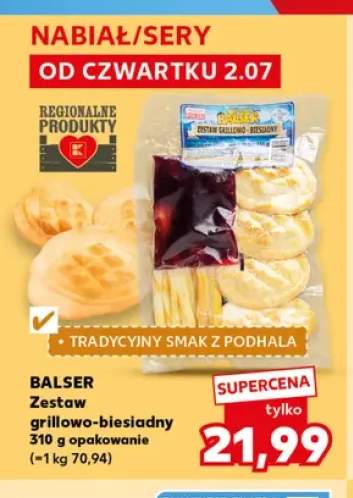 Ser zestaw grillowo-biesiadny Balser
