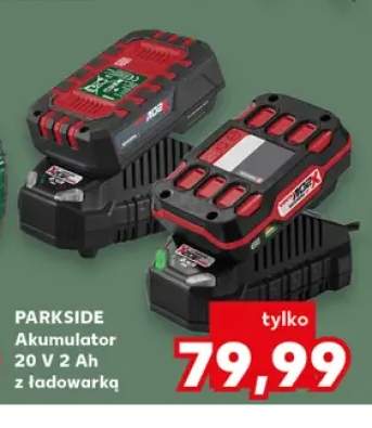 Akumulator 20V 2Ah z ładowarką Parkside