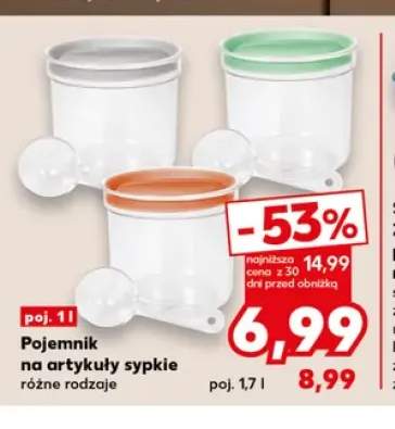 Pojemnik na artykuły sypkie 1 l