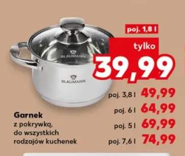 Garnek z pokrywką Blaumann 1,8 l