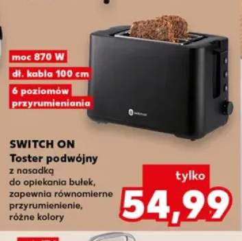 Toster podwójny Switch On