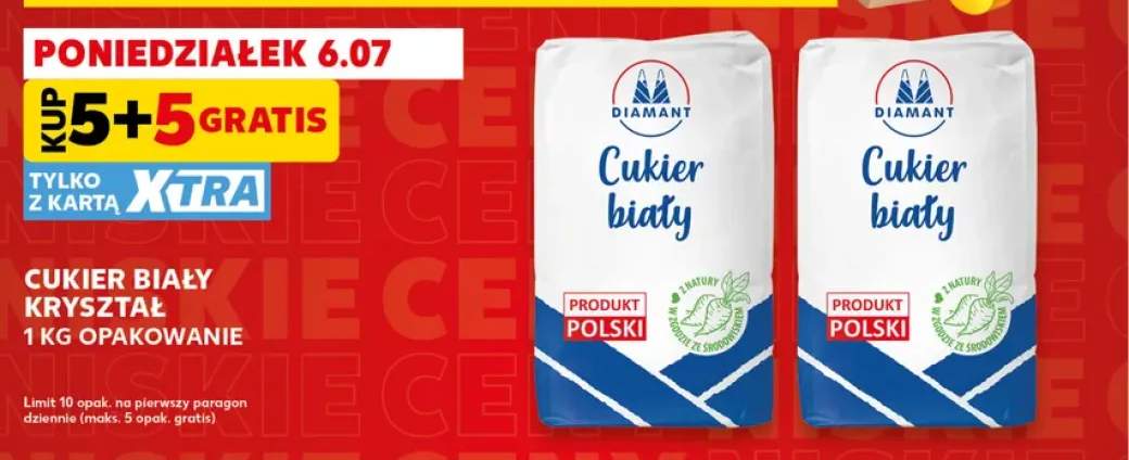 Cukier biały kryształ Diamant