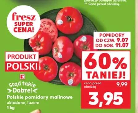 Polskie pomidory malinowe