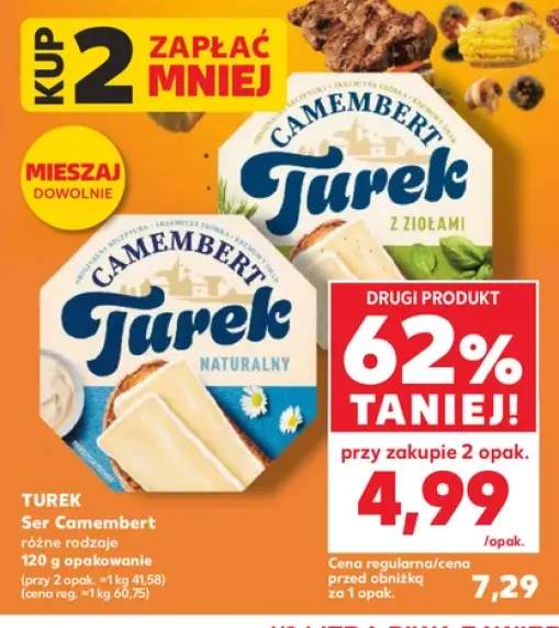 Ser Camembert Turek naturalny +1 wariant