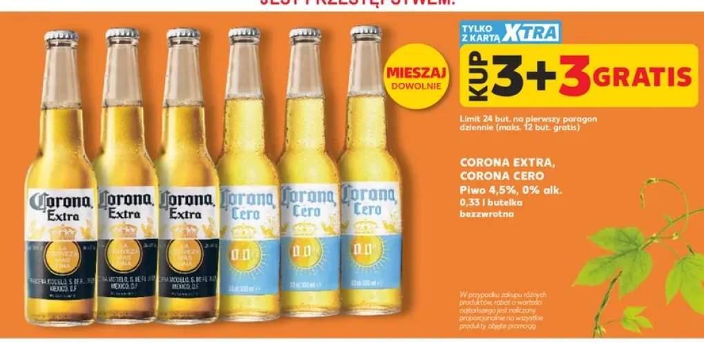 Piwo Corona Extra +1 wariant