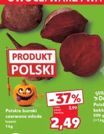 Buraki czerwone młode polskie