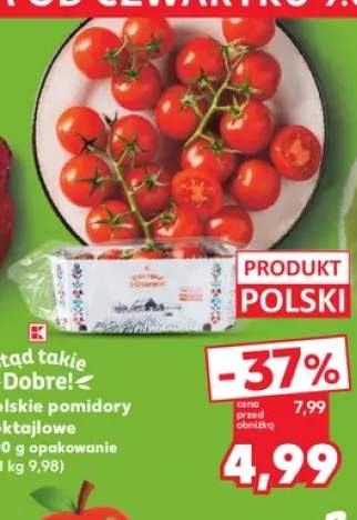Pomidory koktajlowe Stąd Takie Dobre! polskie