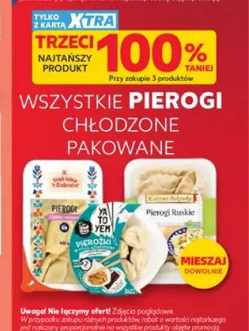 Pierogi chłodzone pakowane +3 warianty