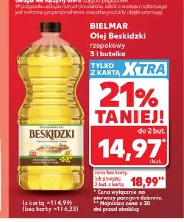 Olej rzepakowy Beskidzki Bielmar